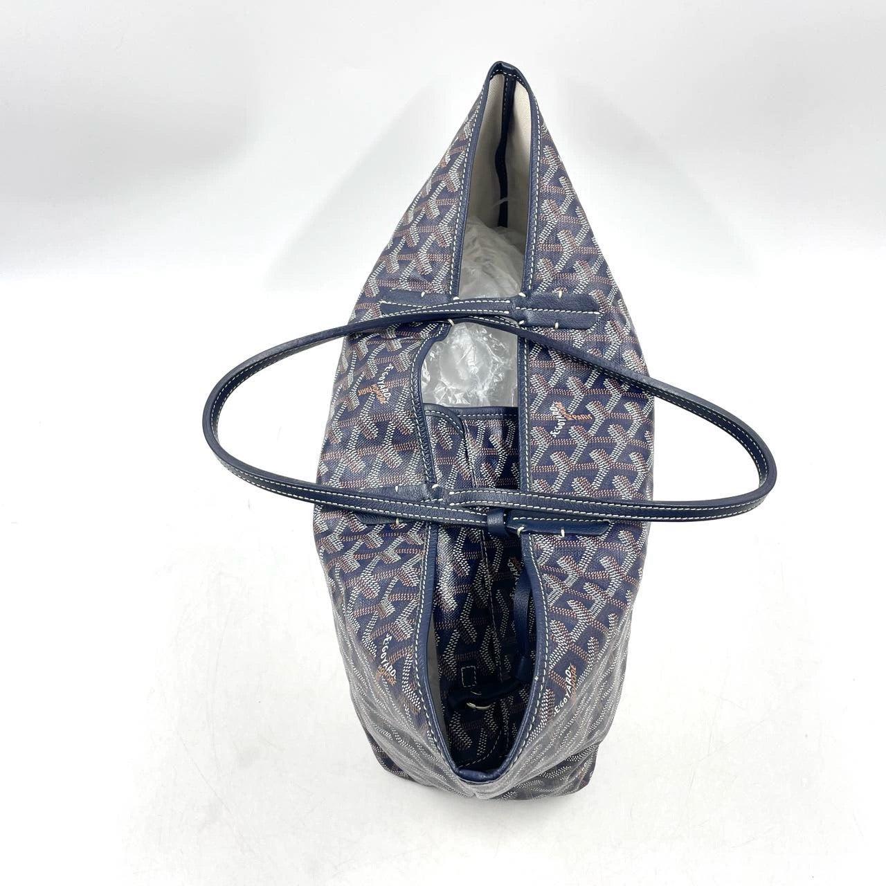 Women's or Men's Goyard Saint Louis PM Tote Medium Navy