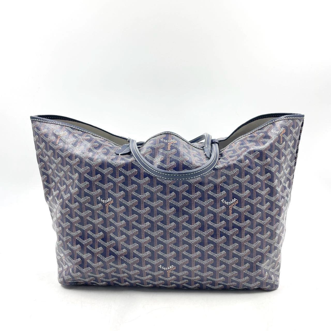 Goyard Saint Louis PM Tote Medium Navy 2