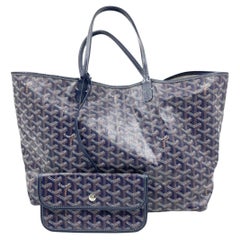 Goyard Saint Louis PM Tote Medium Navy