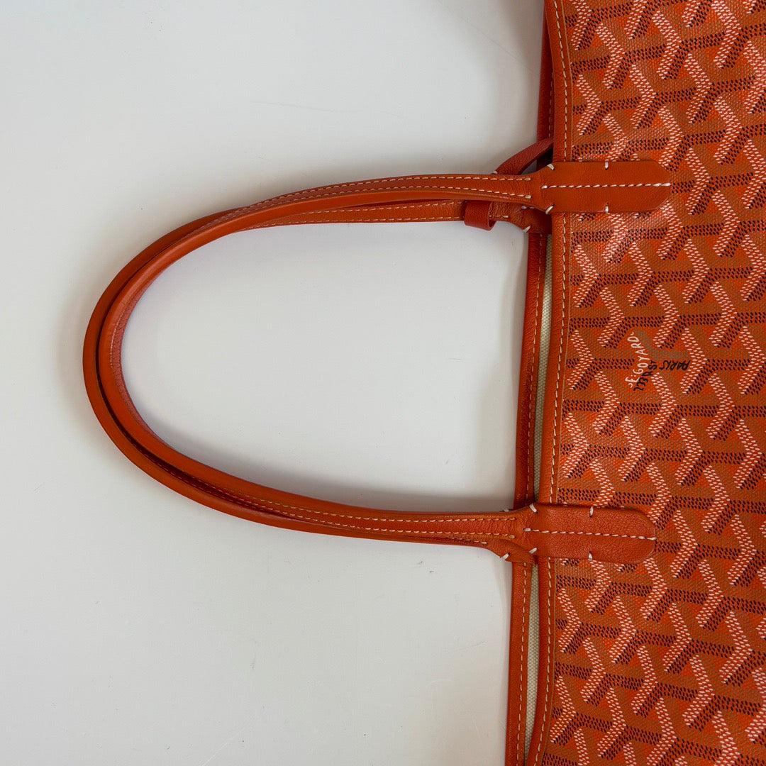 Goyard Saint Louis PM Tote Naranja Mediano 2018 en venta 10