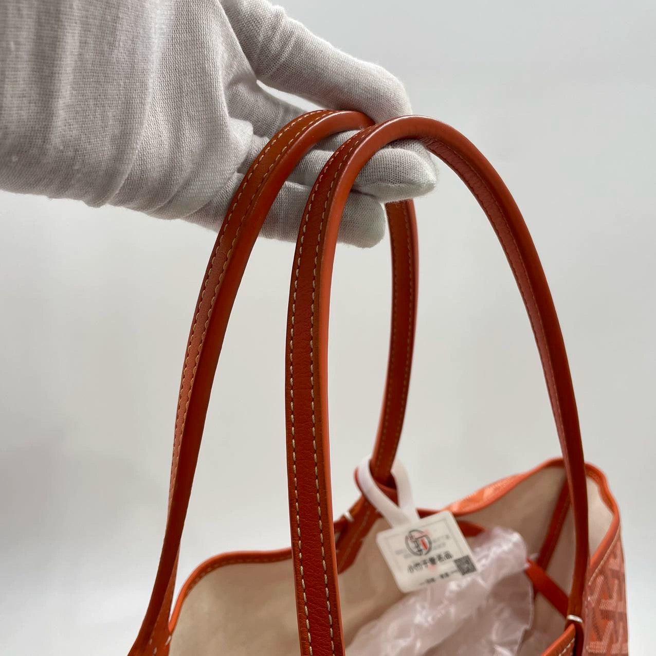 Goyard Saint Louis PM Tote Naranja Mediano 2018 en venta 15