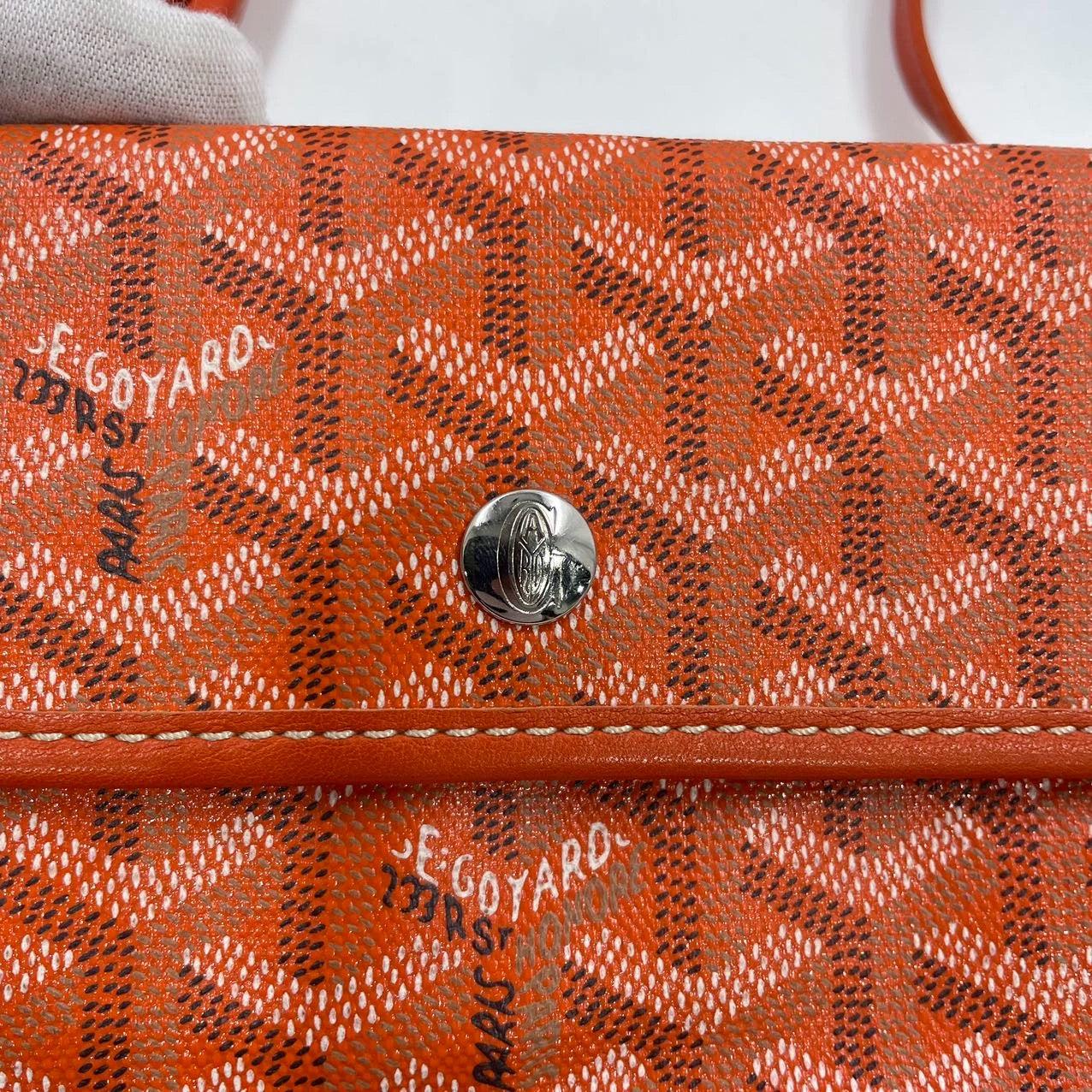 Goyard Saint Louis PM Tote Naranja Mediano 2018 en venta 16