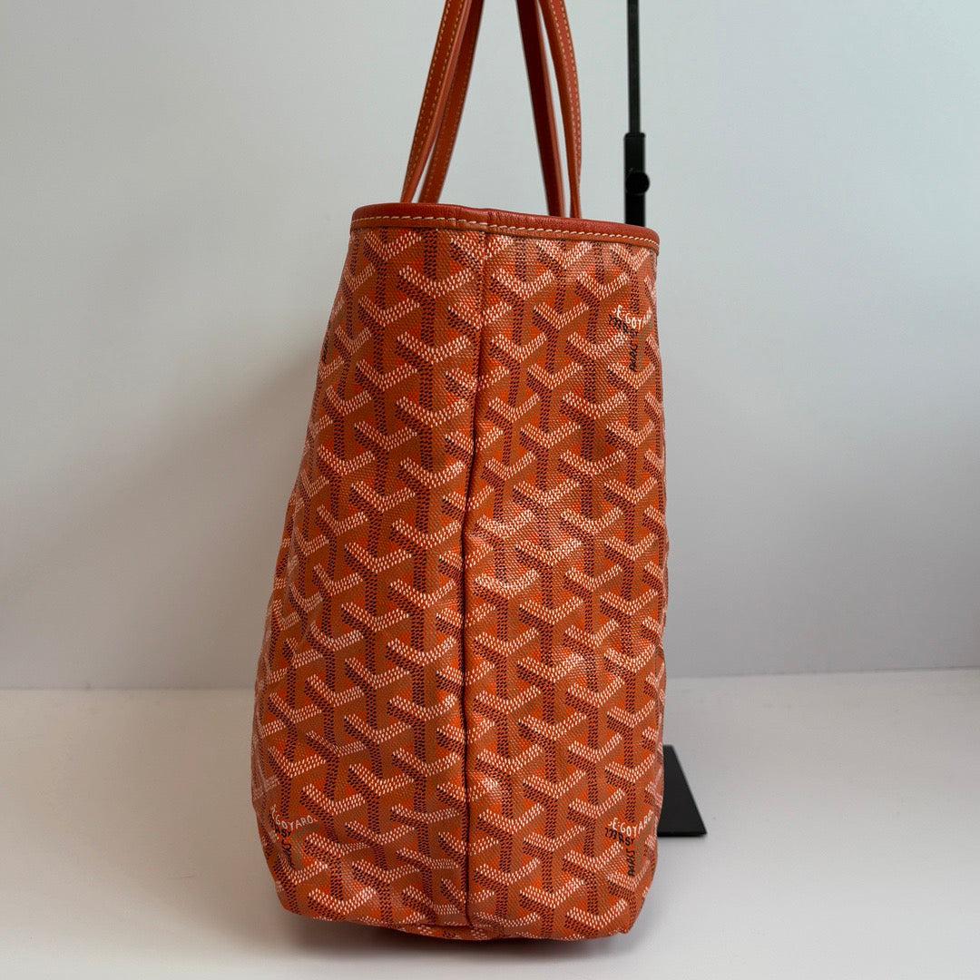 Goyard Saint Louis PM Tote Naranja Mediano 2018 en Bueno estado para la venta en AUBERVILLIERS, FR