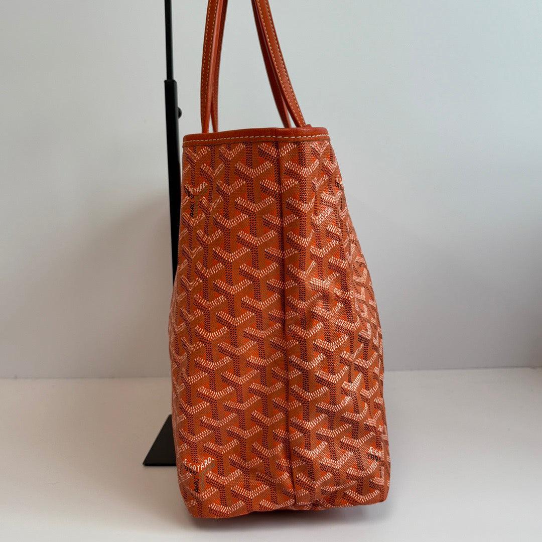 De las mujeres Goyard Saint Louis PM Tote Naranja Mediano 2018 en venta