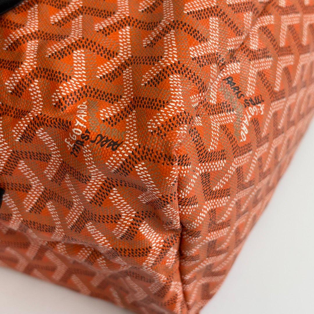 Goyard Saint Louis PM Tote Naranja Mediano 2018 en venta 2