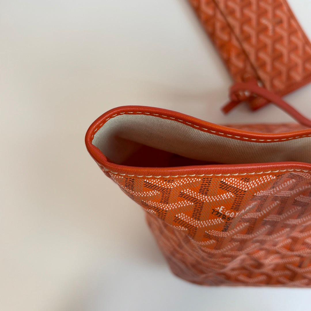 Goyard Saint Louis PM Tote Naranja Mediano 2018 en venta 5