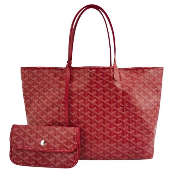 Goyard Saint Louis PM Tote Medium Red