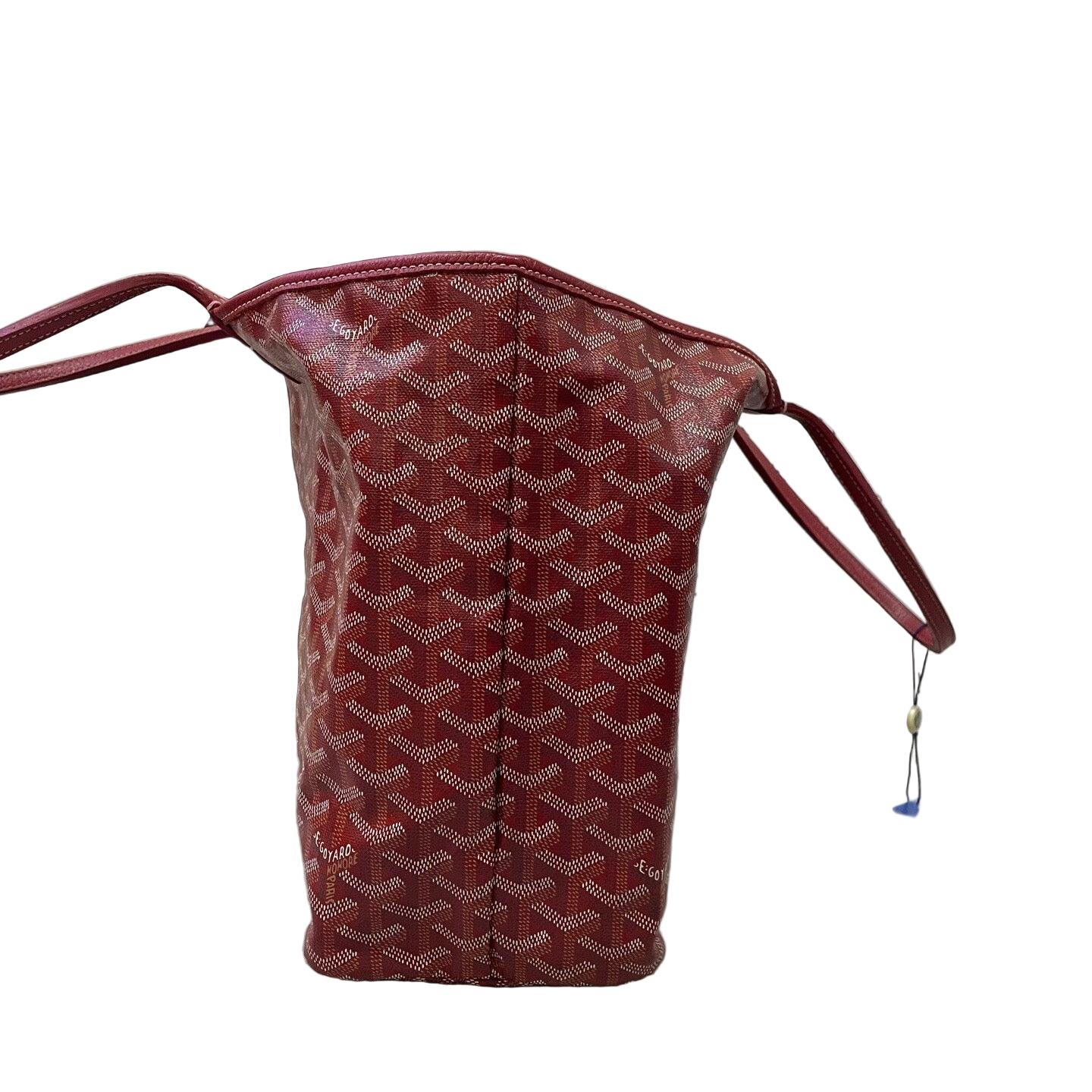 Goyard Saint Louis PM Tote Medium Red Goyardine 2017 en vente 10