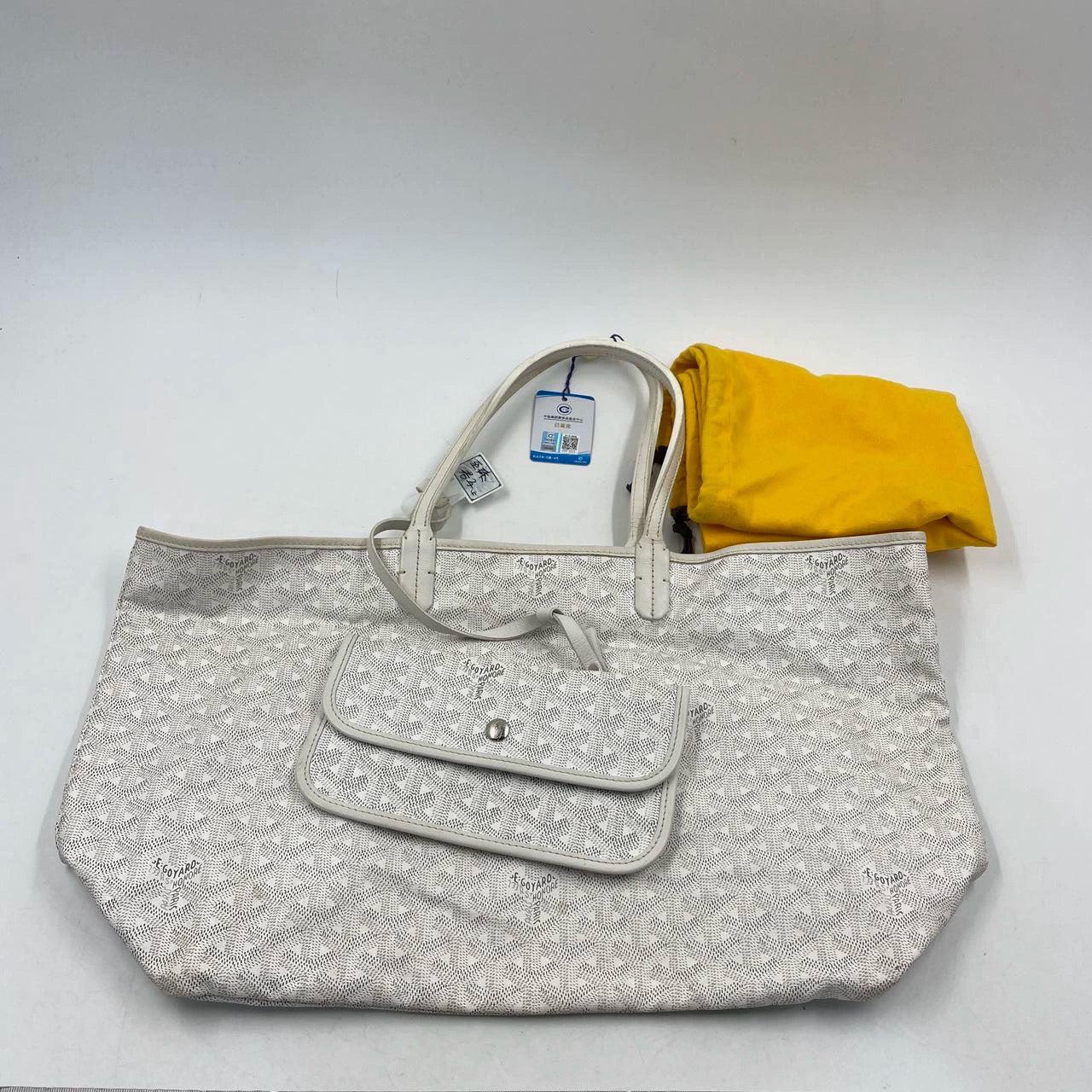 Goyard Saint Louis PM Tote Medium White 3