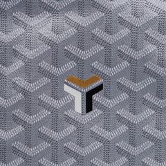 Goyard Saint Louis Silver Metallic GM Limited Edition 2021 Tote Bag New w/Tag