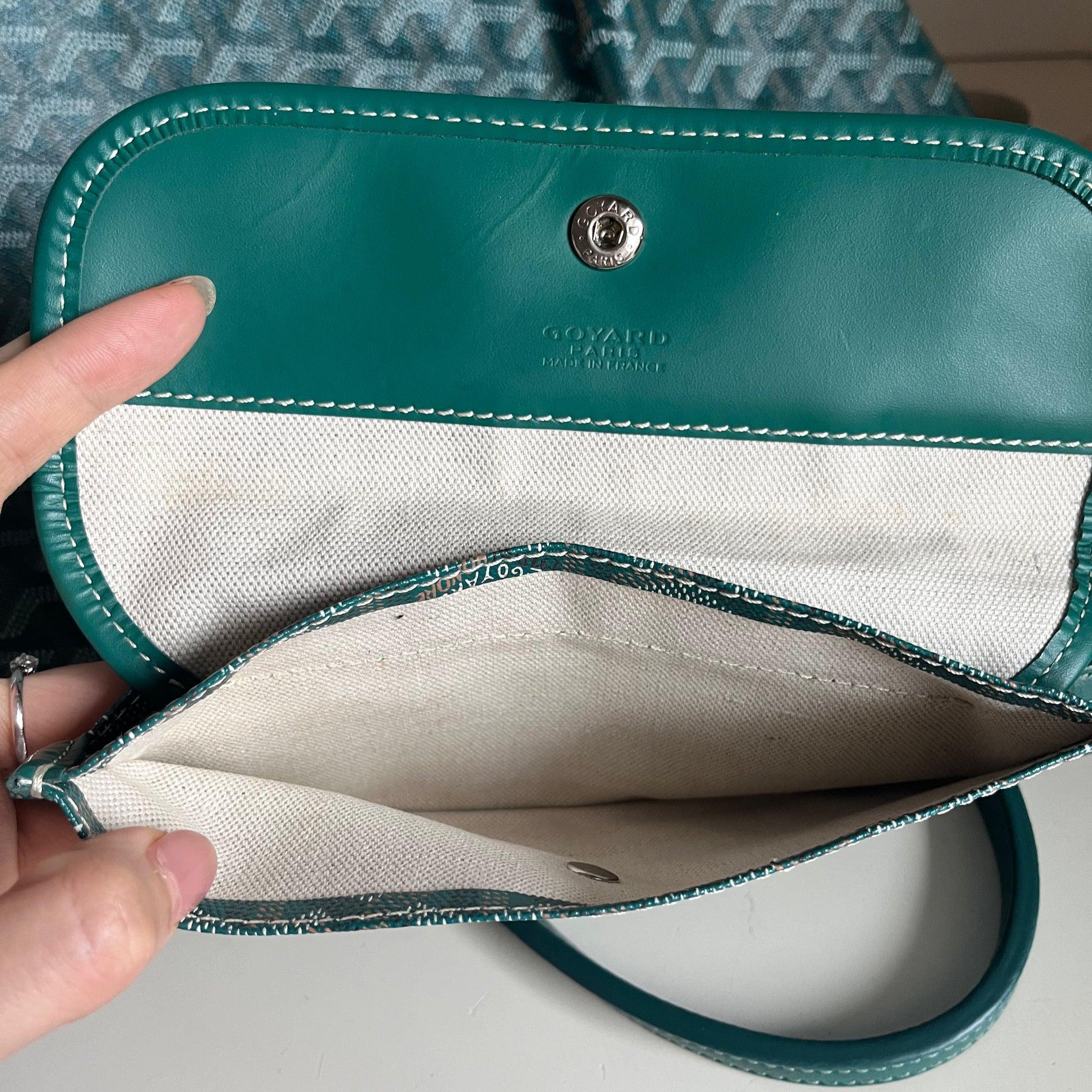 Goyard Saint Louis Tote 2013 PM Medium Green 12