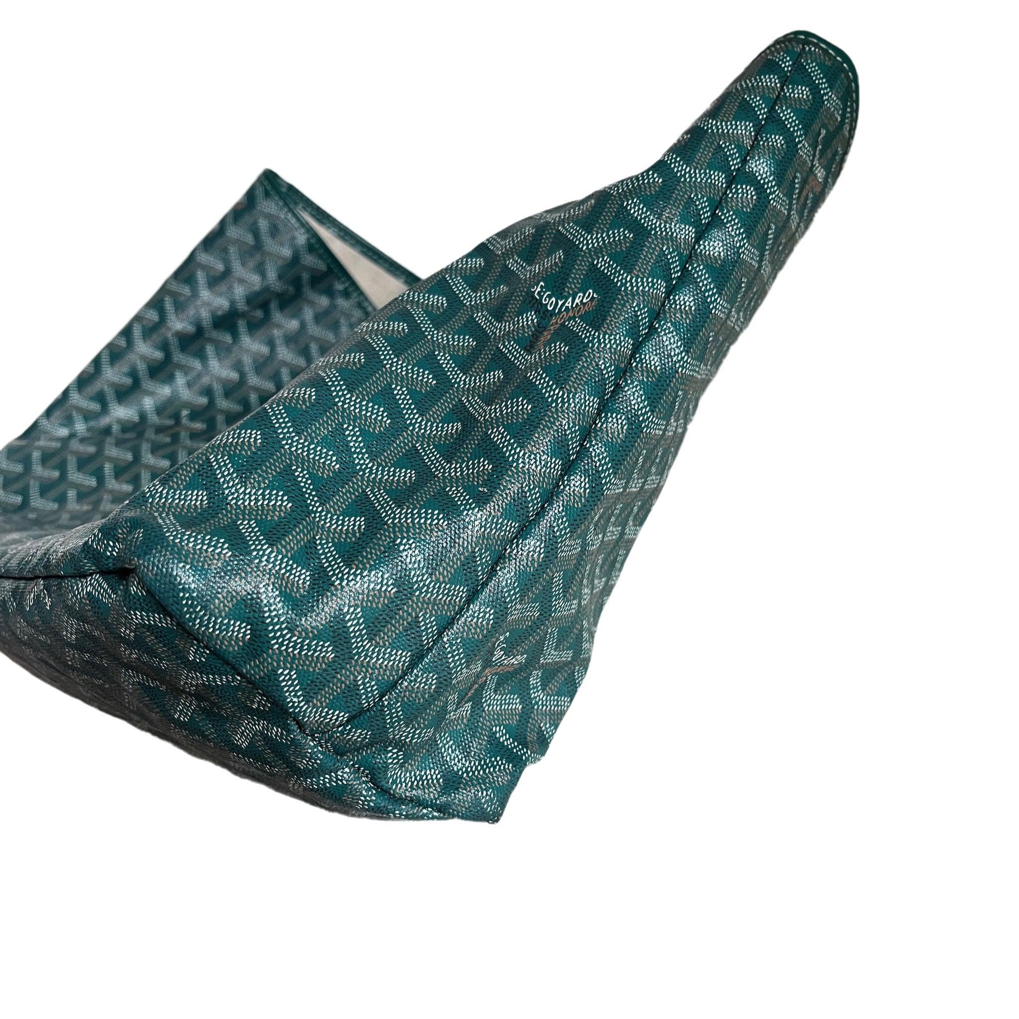 Women's Goyard Saint Louis Tote 2013 PM Medium Green