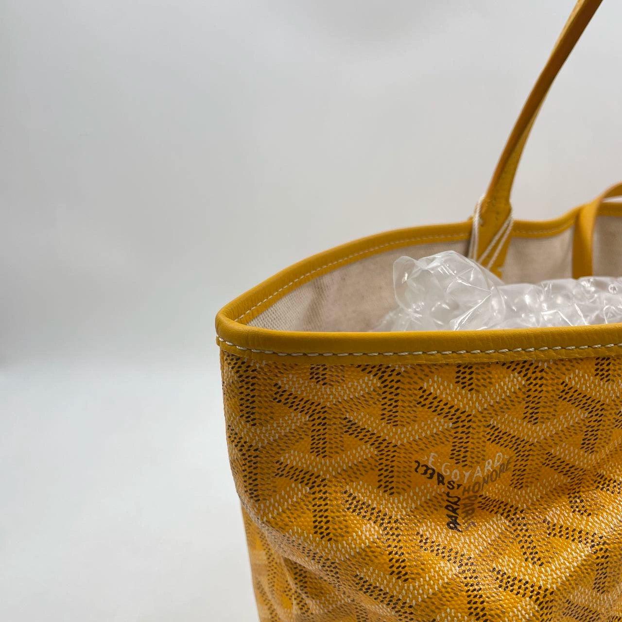 Goyard Saint Louis Tote 2014 PM Medium Yellow 7