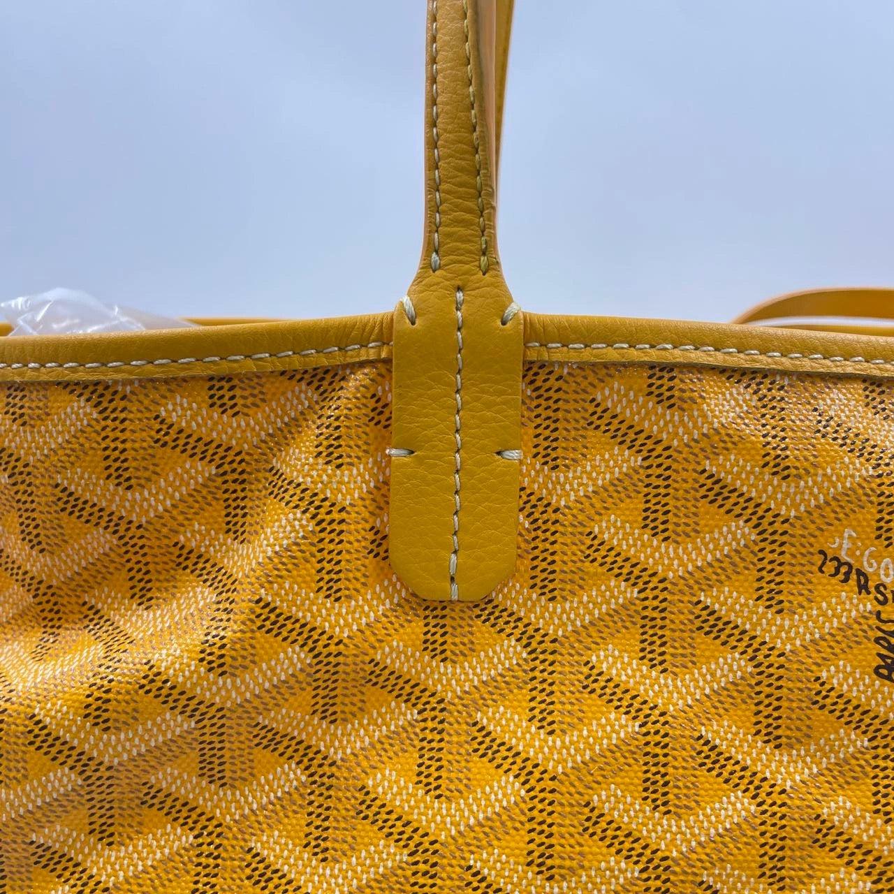 Goyard Saint Louis Tote 2014 PM Medium Yellow 8