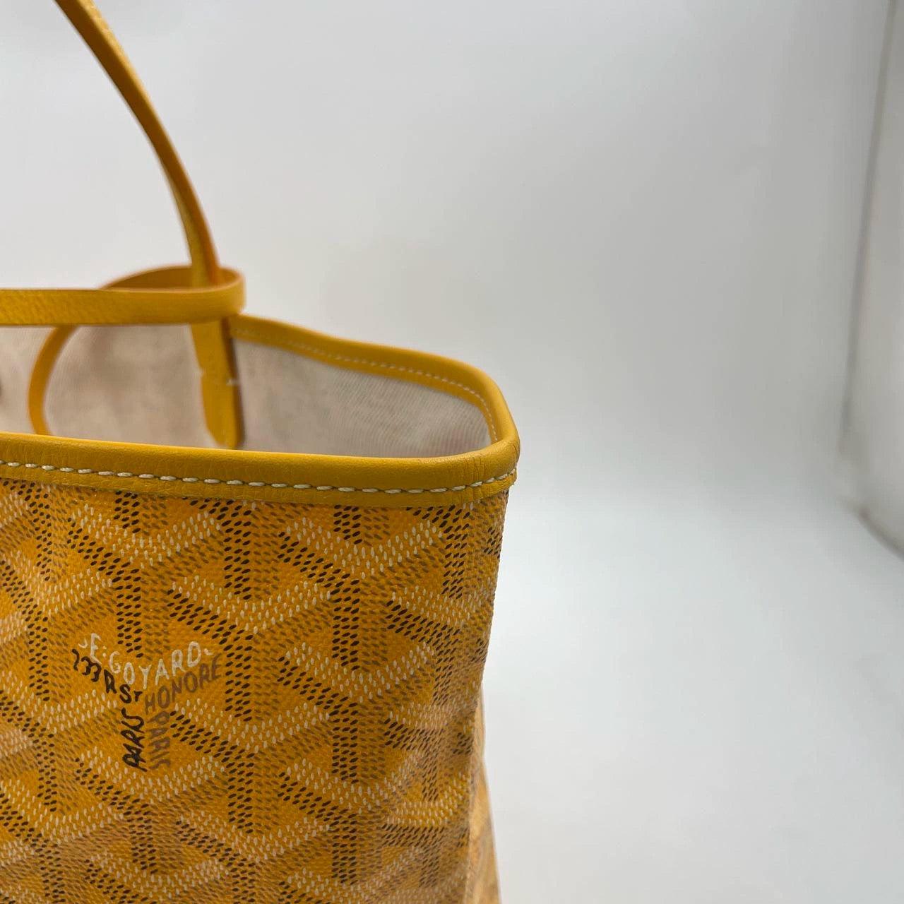 Goyard Saint Louis Tote 2014 PM Medium Yellow 10