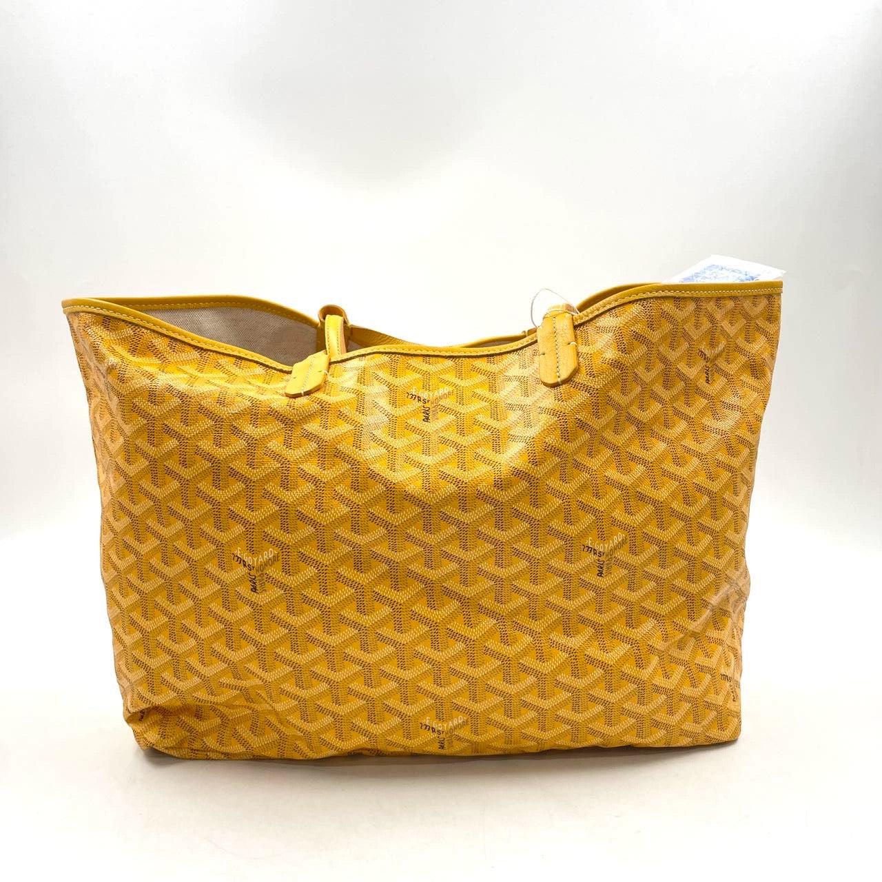 Women's Goyard Saint Louis Tote 2014 PM Medium Yellow
