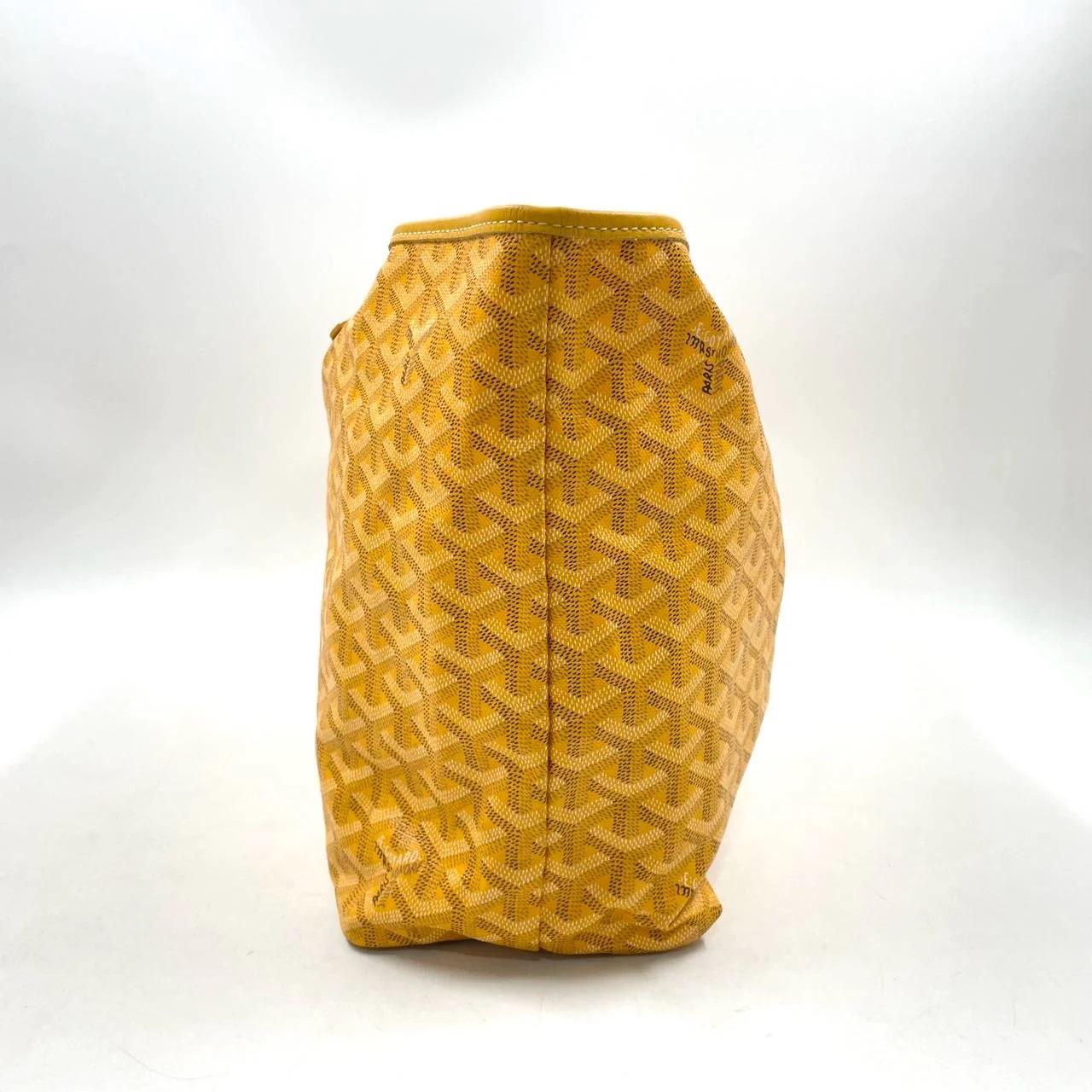 Goyard Saint Louis Tote 2014 PM Medium Yellow 1