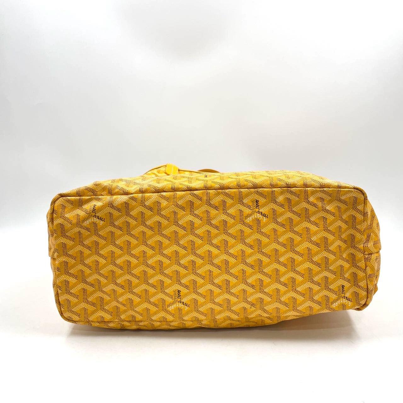 Goyard Saint Louis Tote 2014 PM Medium Yellow 2