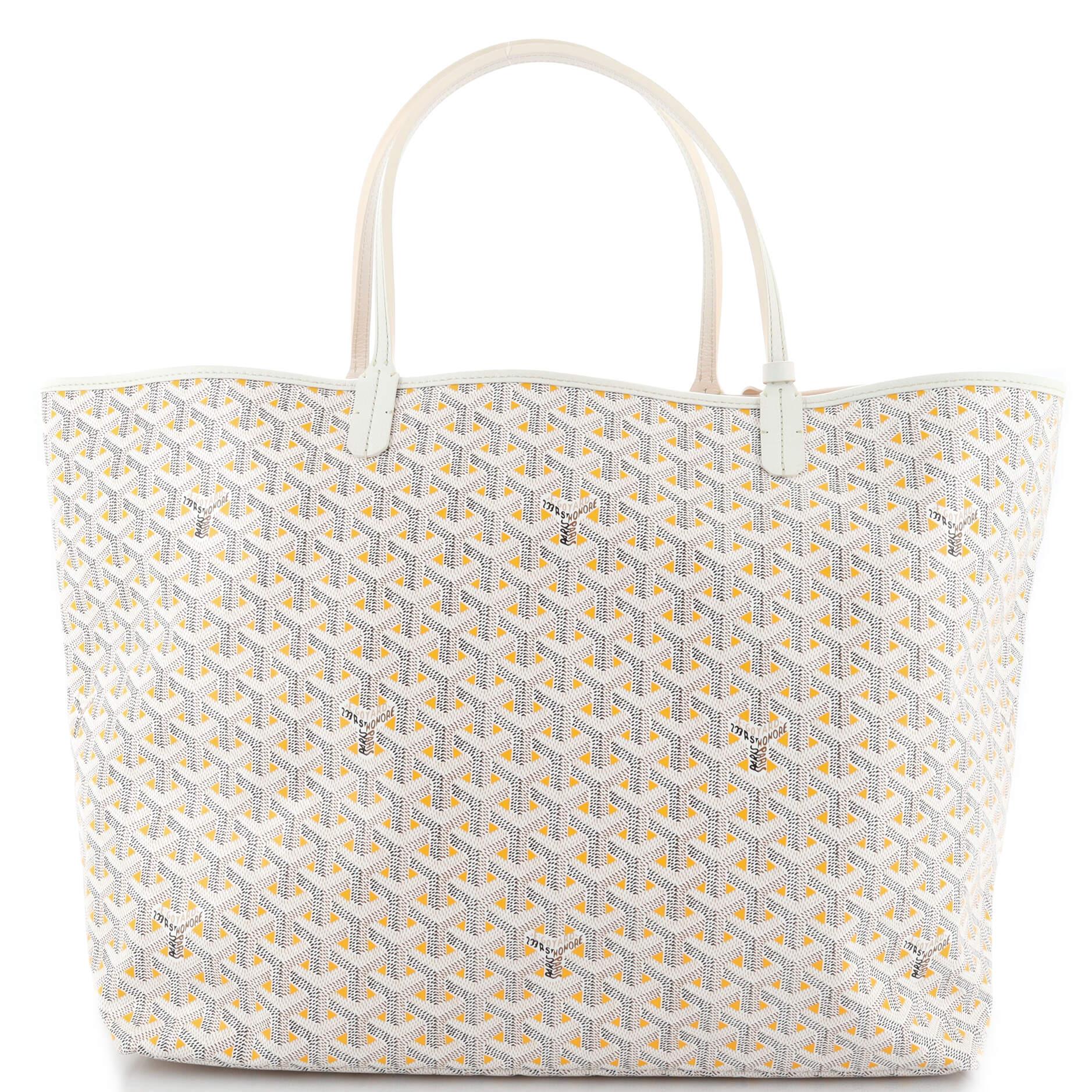 Goyard Saint Louis Tote Claire Voie Coated Canvas GM In Good Condition In NY, NY