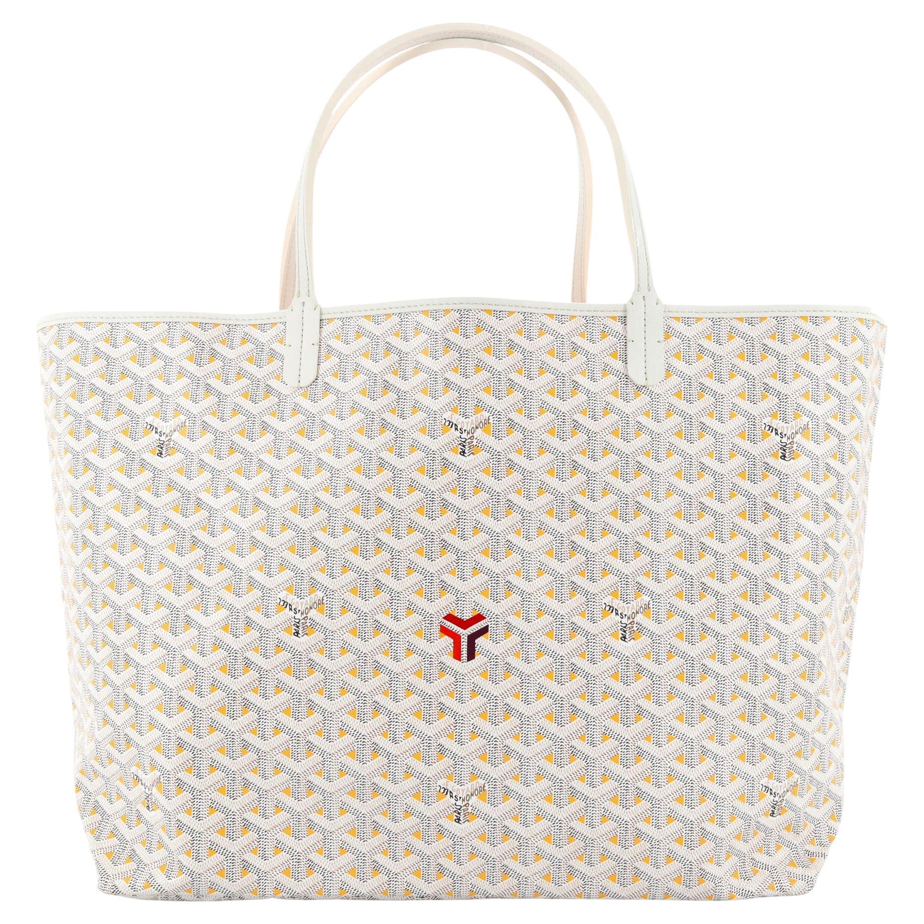 Brand New Reversible Goyard St. Louis Claire Voie GM Yellow With