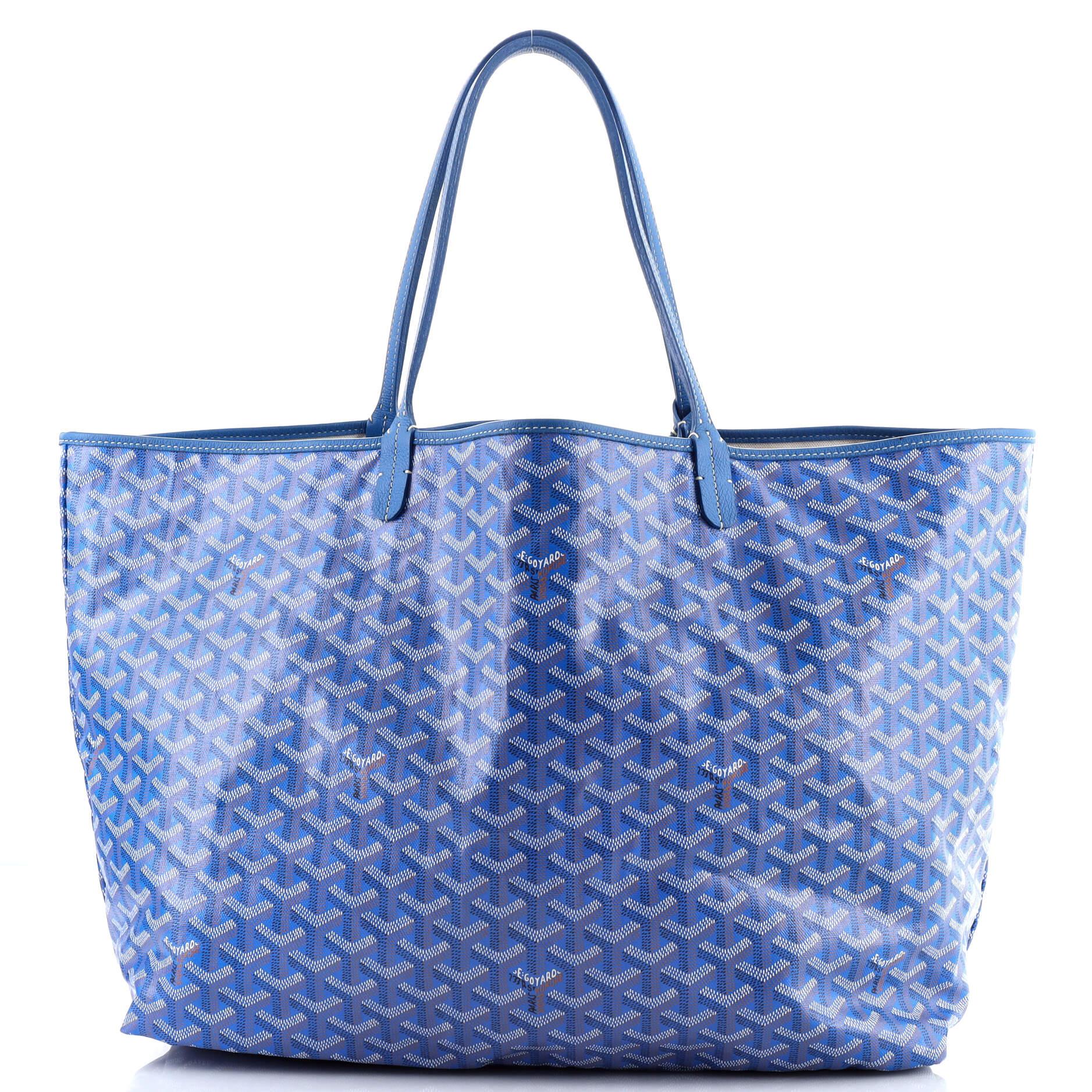 sac goyard bleu electrique