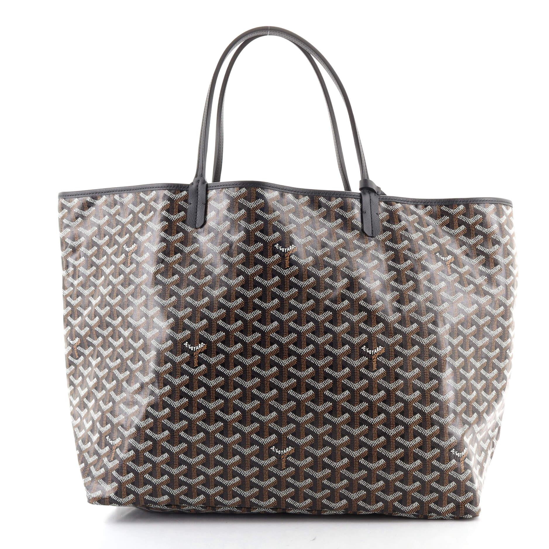 Goyard Saint Louis Tote Coated Canvas GM In Good Condition In NY, NY