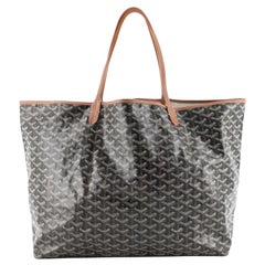 Goyard Saint Louis Tote Coated Canvas GM Used Goyard Saint Louis Tote Coated Canvas GM