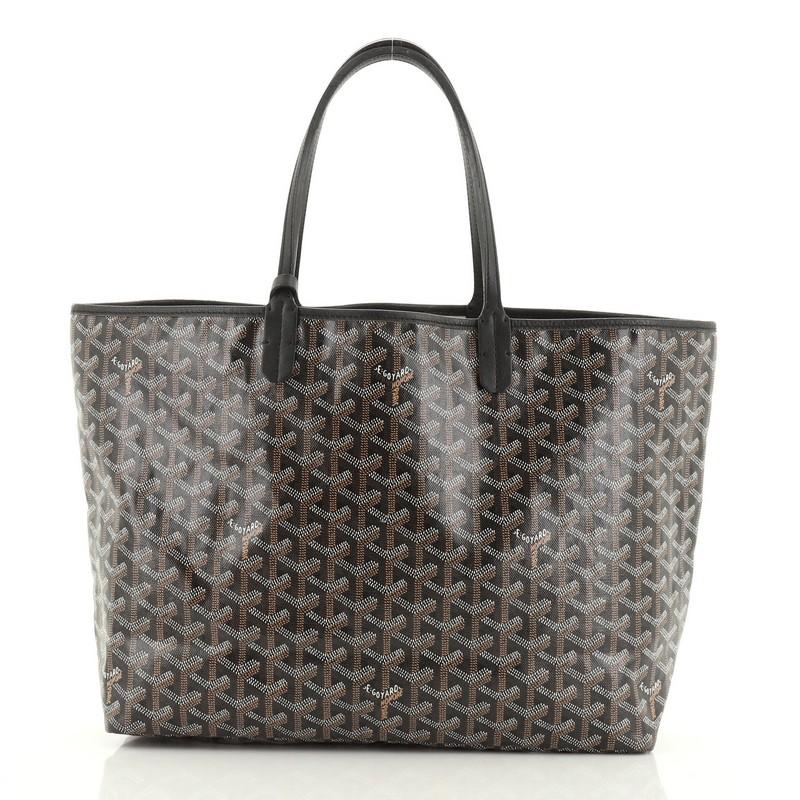 Goyard Saint Louis Tote Coated Canvas PM In Good Condition In NY, NY