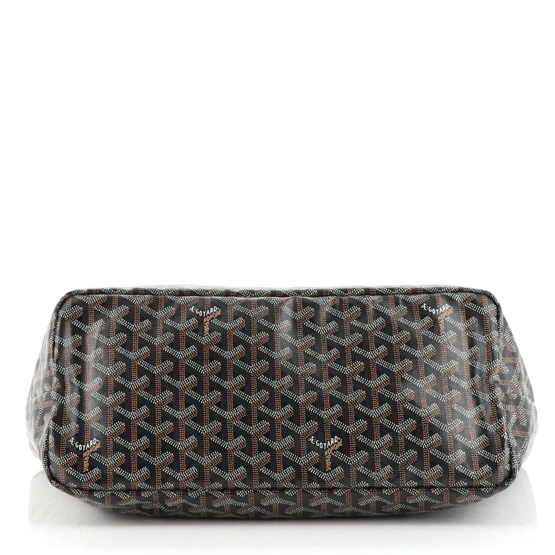 Goyard Saint Louis Tragetasche aus beschichtetem Segeltuch PM für Damen oder Herren