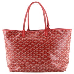 Goyard Saint Louis Tote Coated Canvas PM