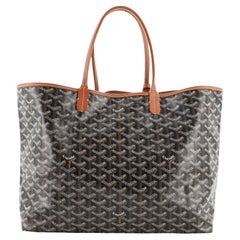 Used Goyard Saint Louis Tote Coated Canvas PM
