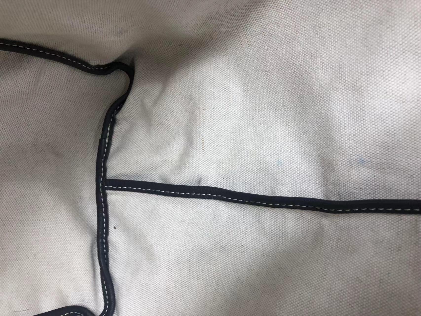 Goyard Saint Louis Tote GM Large Grey Goyardine Canvas 9