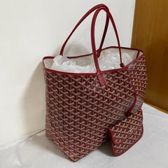 Goyard Saint Louis Tote GM Large Red 2015