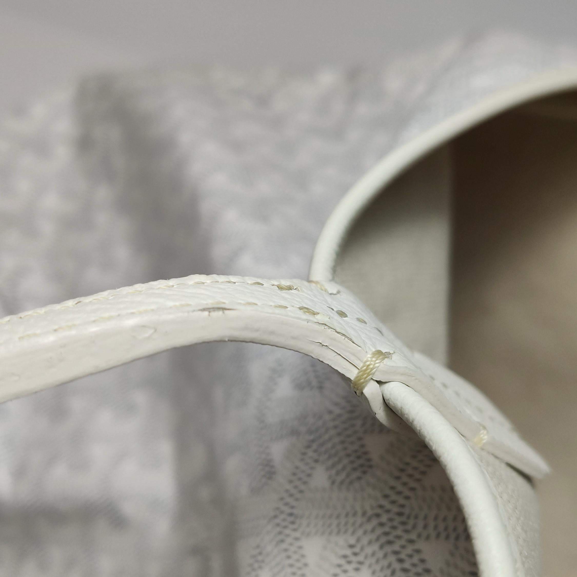 Goyard Saint Louis Tote Large GM White Goyardine Canvas 2023 en vente 15