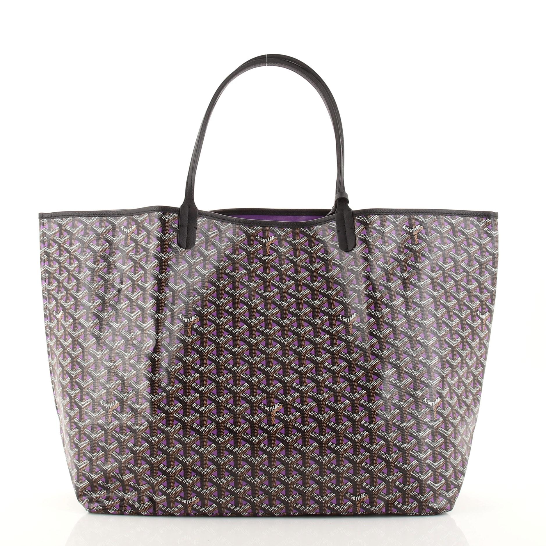 Goyard Saint Louis Tote Limited Edition Coated Canvas GM In Good Condition In NY, NY