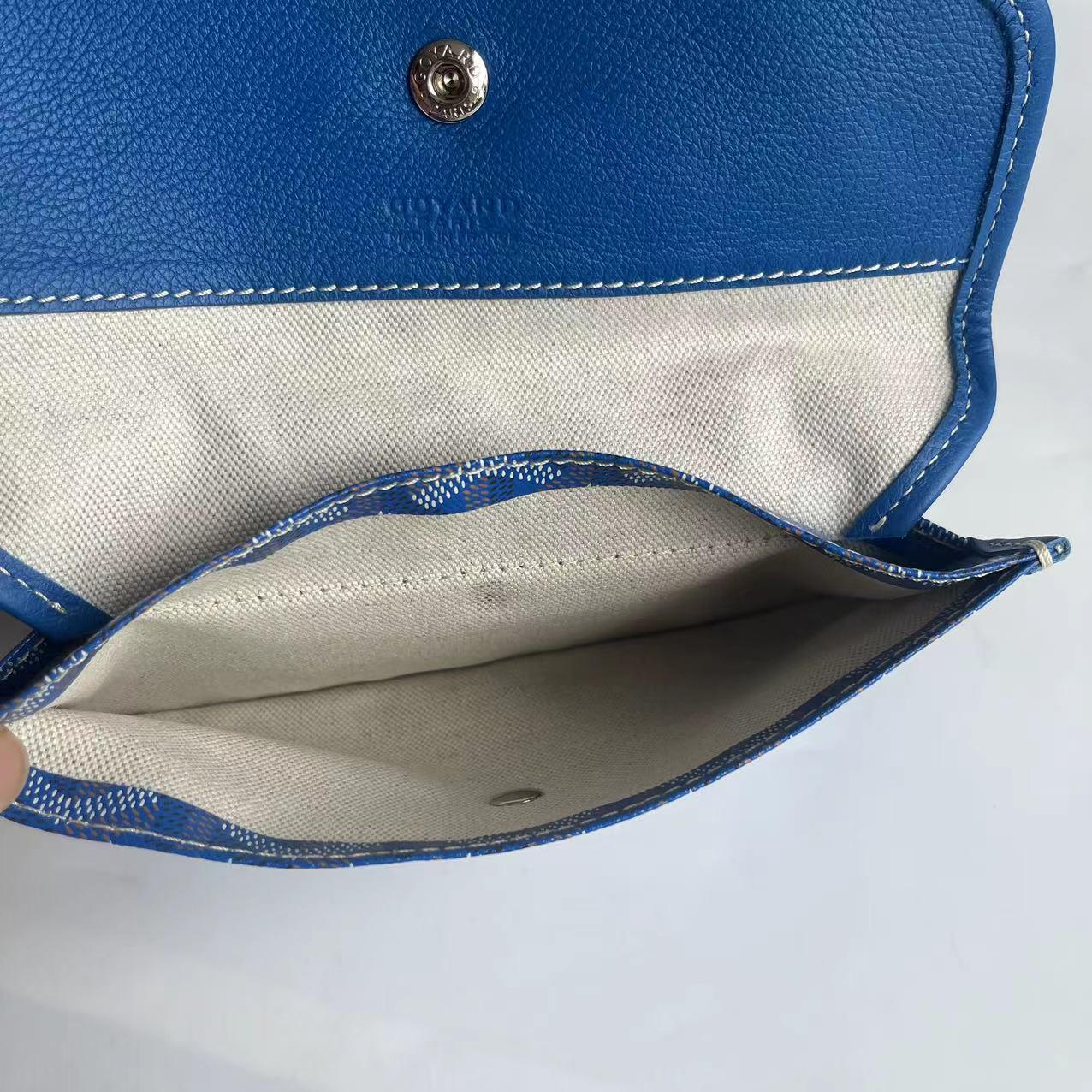 Goyard Saint Louis Tote Medium PM Blue 2018 en vente 9