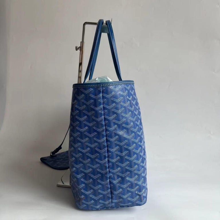 Goyard Saint Louis Tote Medium PM Blue 2018 at 1stDibs