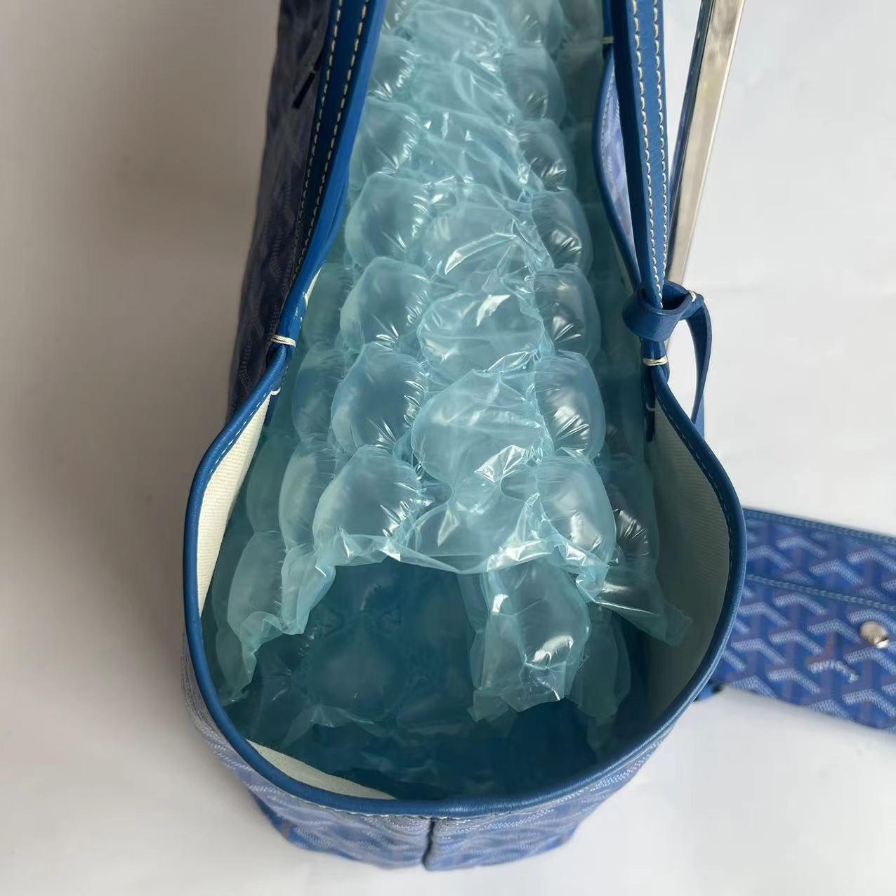 Goyard Saint Louis Tote Medium PM Blue 2018 en vente 2