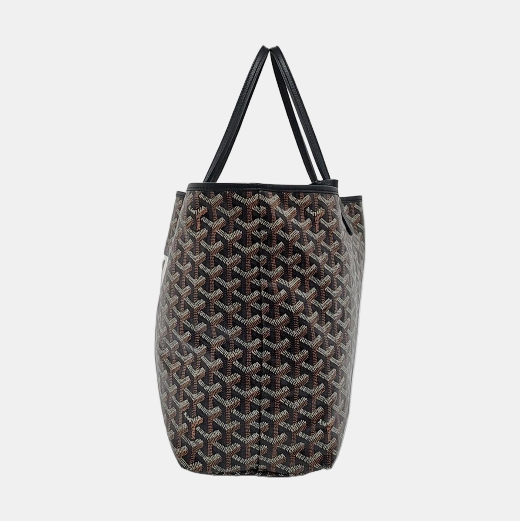 Goyard Saint Louis Tote PM Medium Nero Bulldog Francese in vendita 7