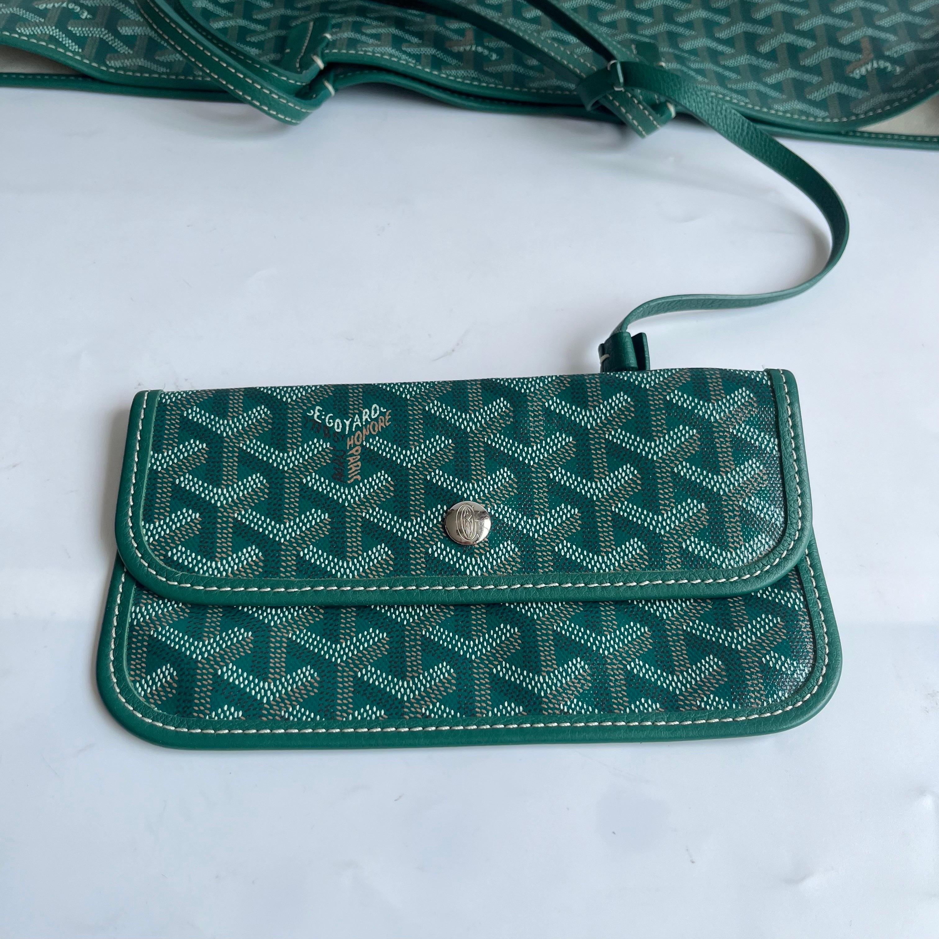 Goyard Saint Louis Tote PM Medium Green 2019 For Sale 7
