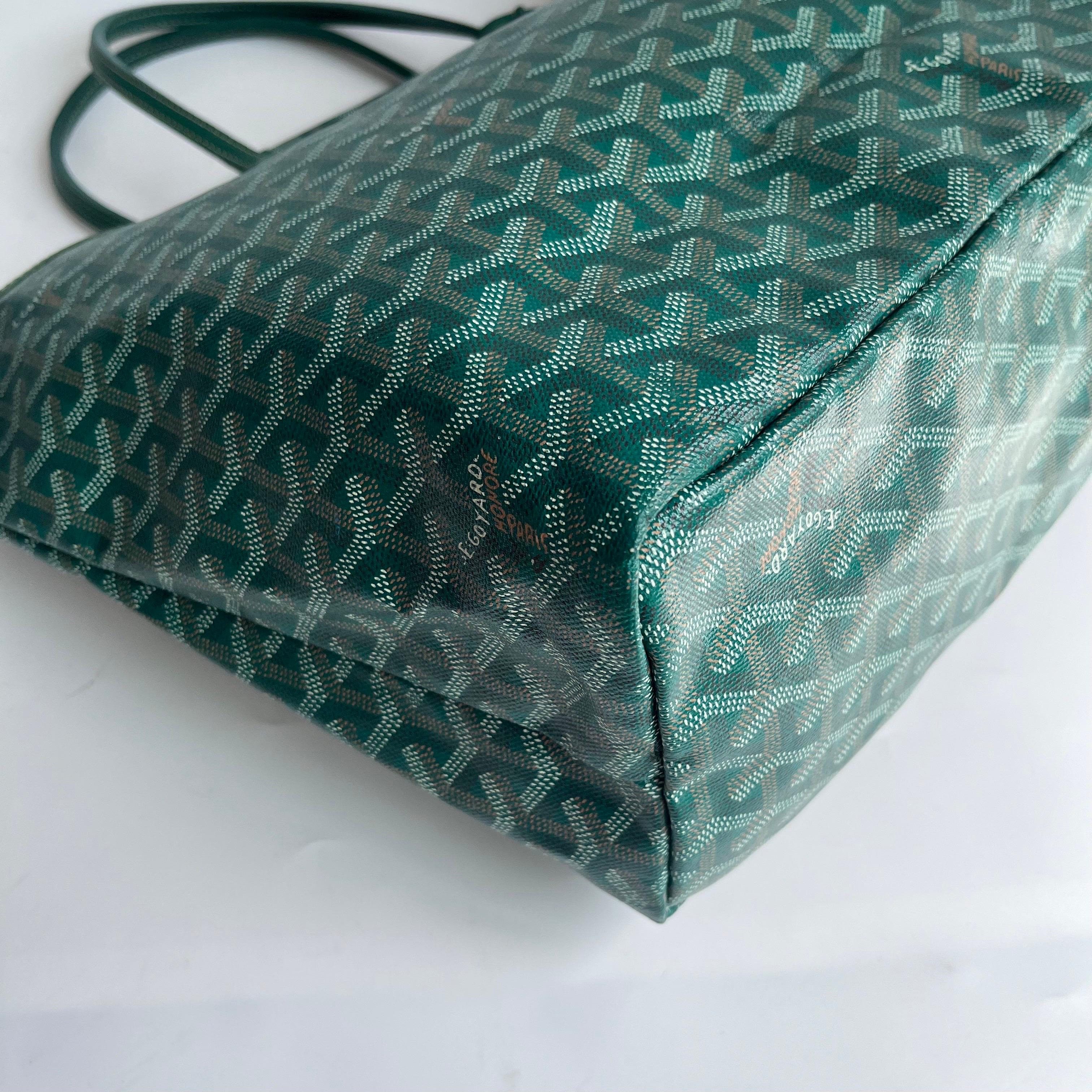 Goyard Saint Louis Tote PM Medium Green 2019 For Sale 9