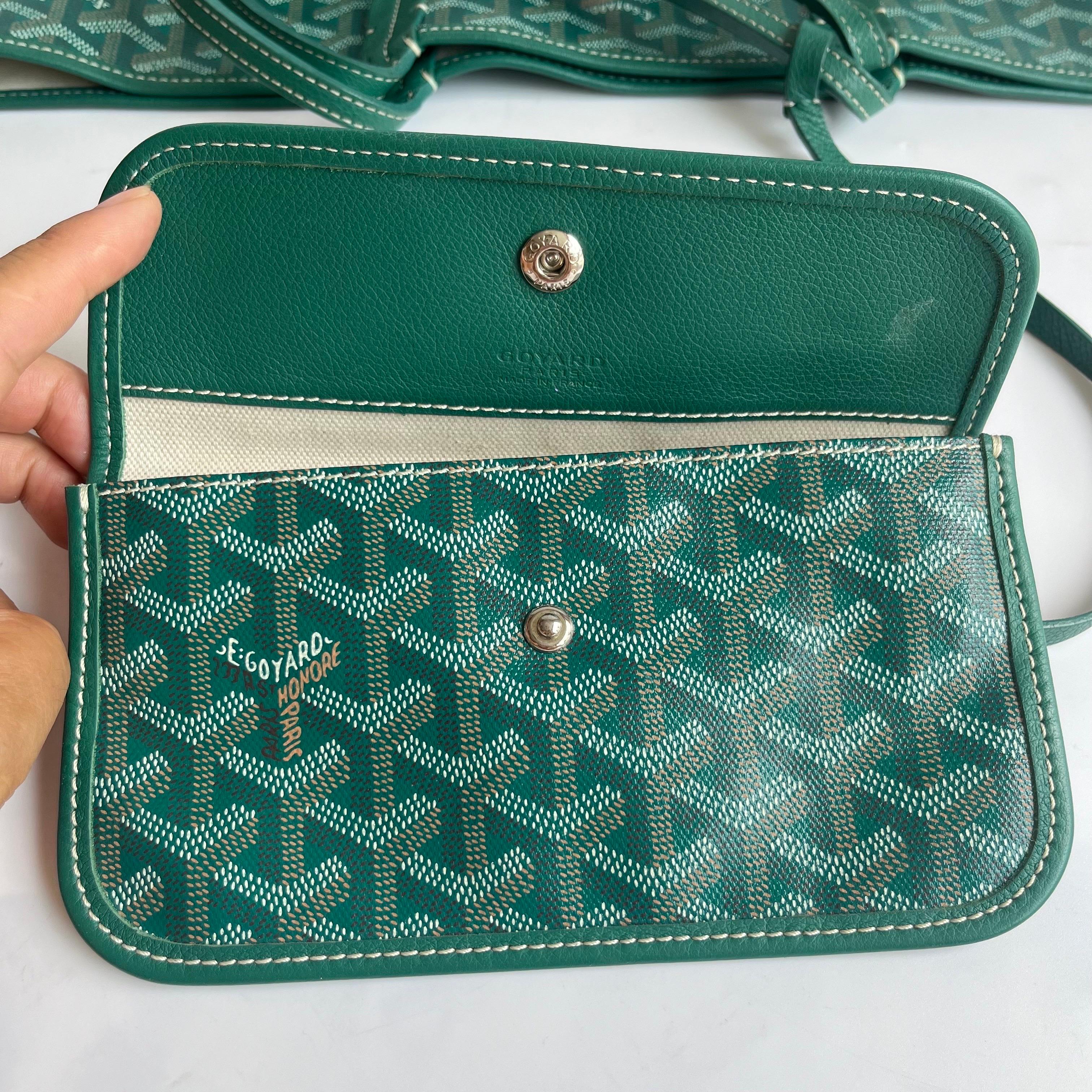 Goyard Saint Louis Tote PM Medium Green 2019 For Sale 12