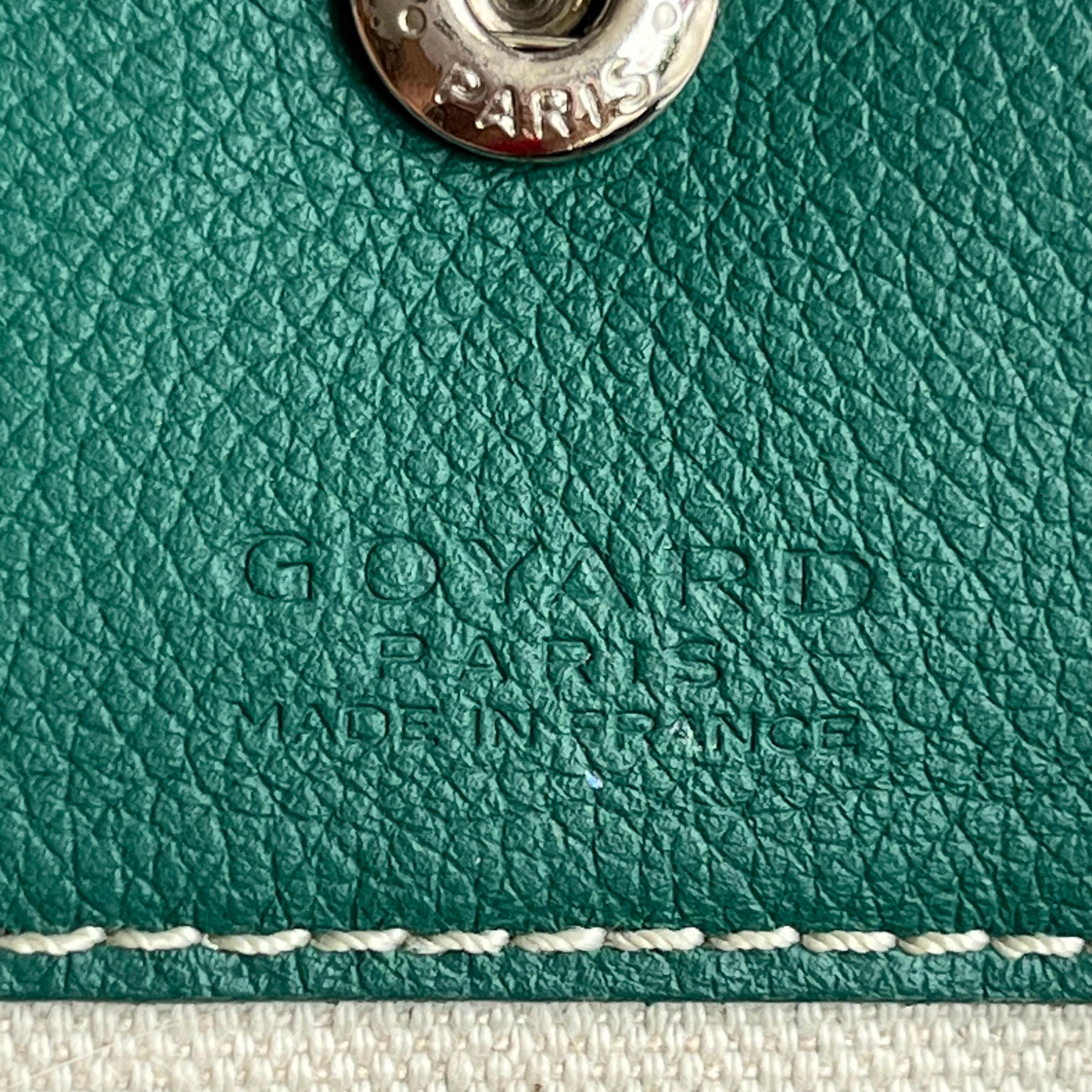 Goyard Saint Louis Tote PM Medium Green 2019 For Sale 15