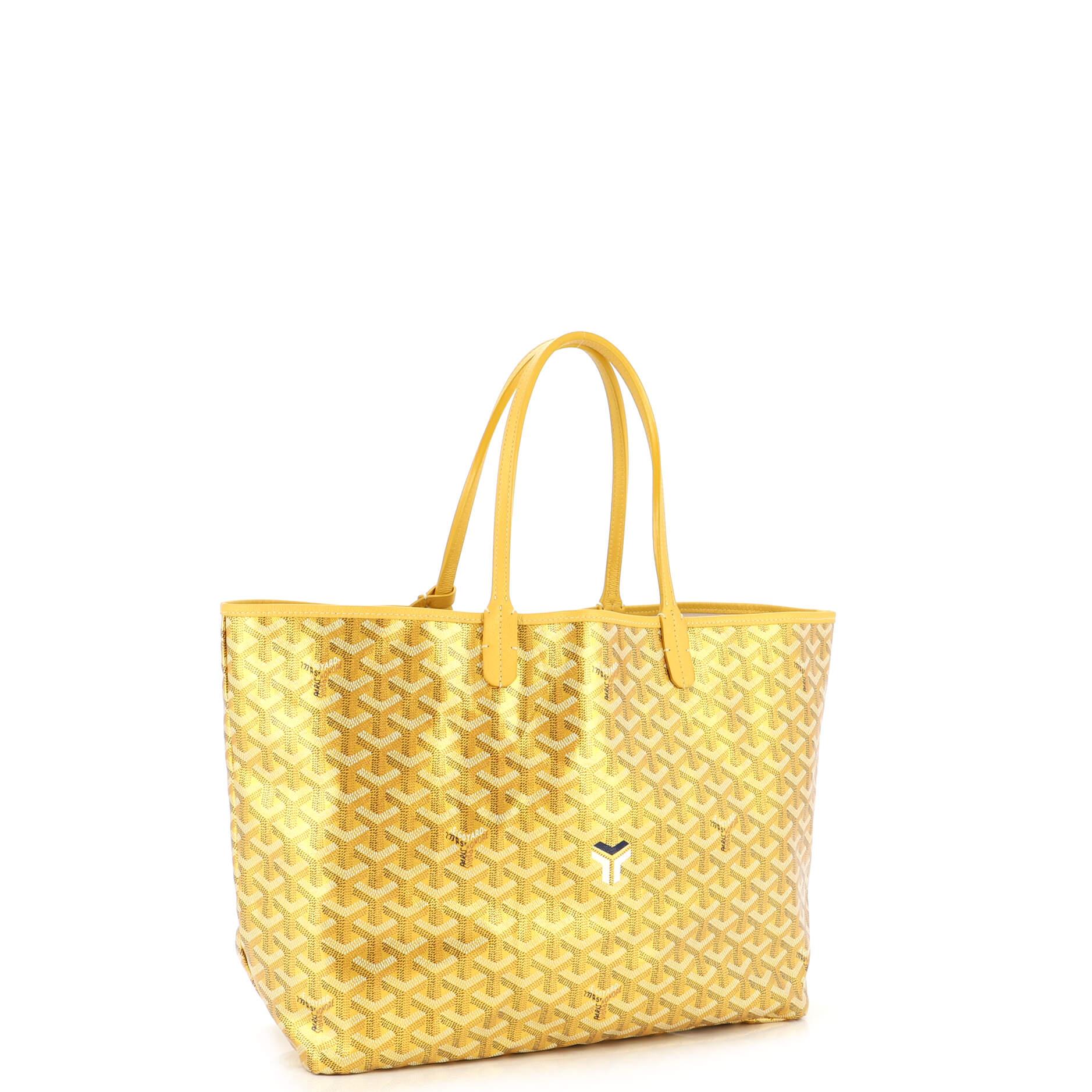 Goyard Saint Louis Tote Precious Metals Coated Canvas PM In Good Condition For Sale In NY, NY