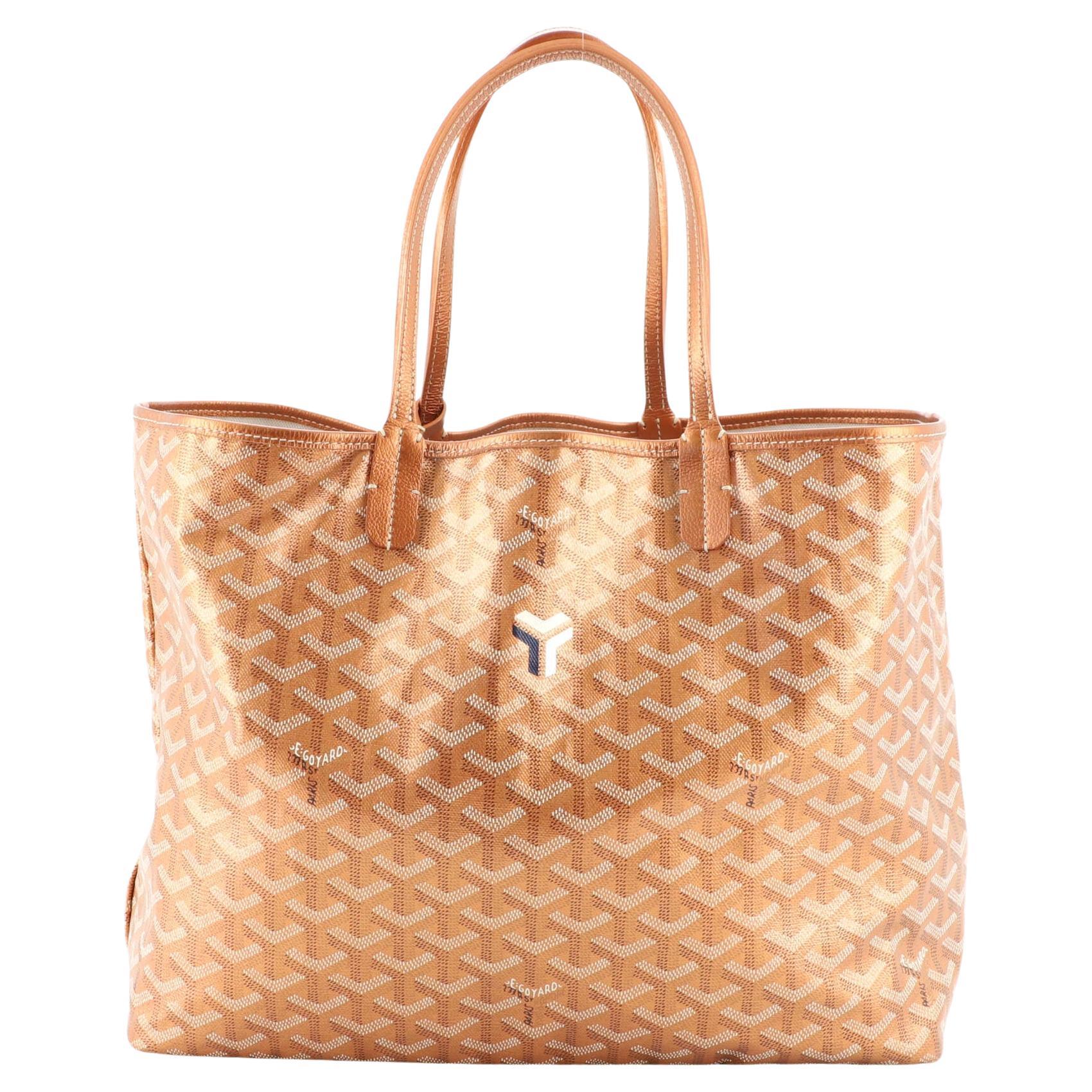 Goyard Metallic Rose Gold Goyardine Coated Canvas St. Louis GM Silver  Hardware, 2021 Available For Immediate Sale At Sotheby's
