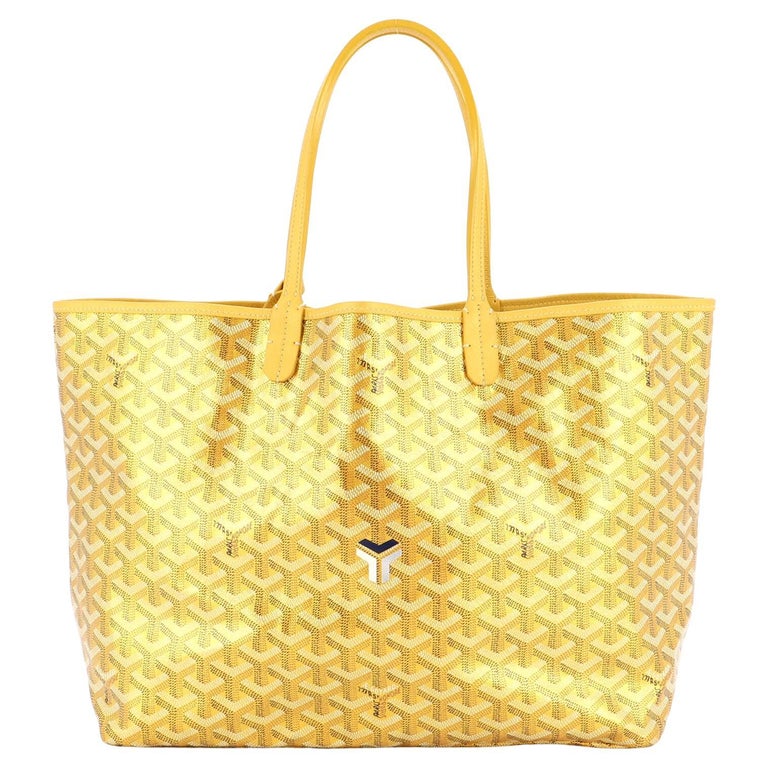 Sold at Auction: Goyard Yellow Goyardine Bellechasse Biaude PM