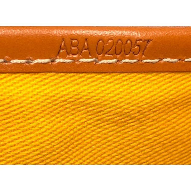 Goyard Saint Martin Bag Coated Canvas at 1stDibs