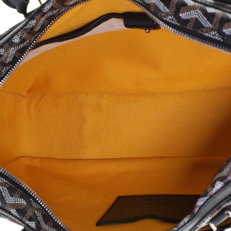 Goyard Saint Martin Bag Coated Canvas In Good Condition In NY, NY