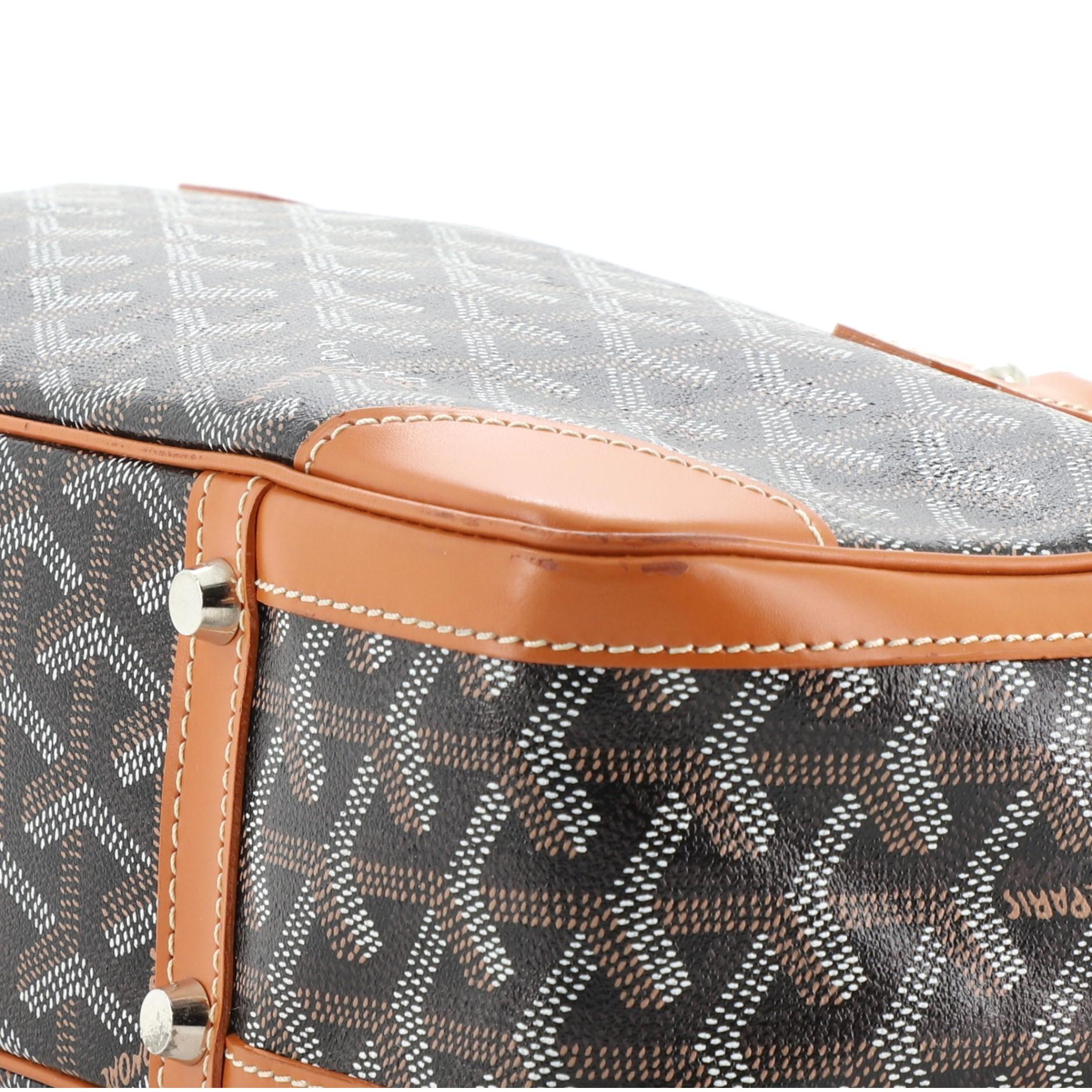 Goyard Saint Martin Bag Coated Canvas In Good Condition In NY, NY