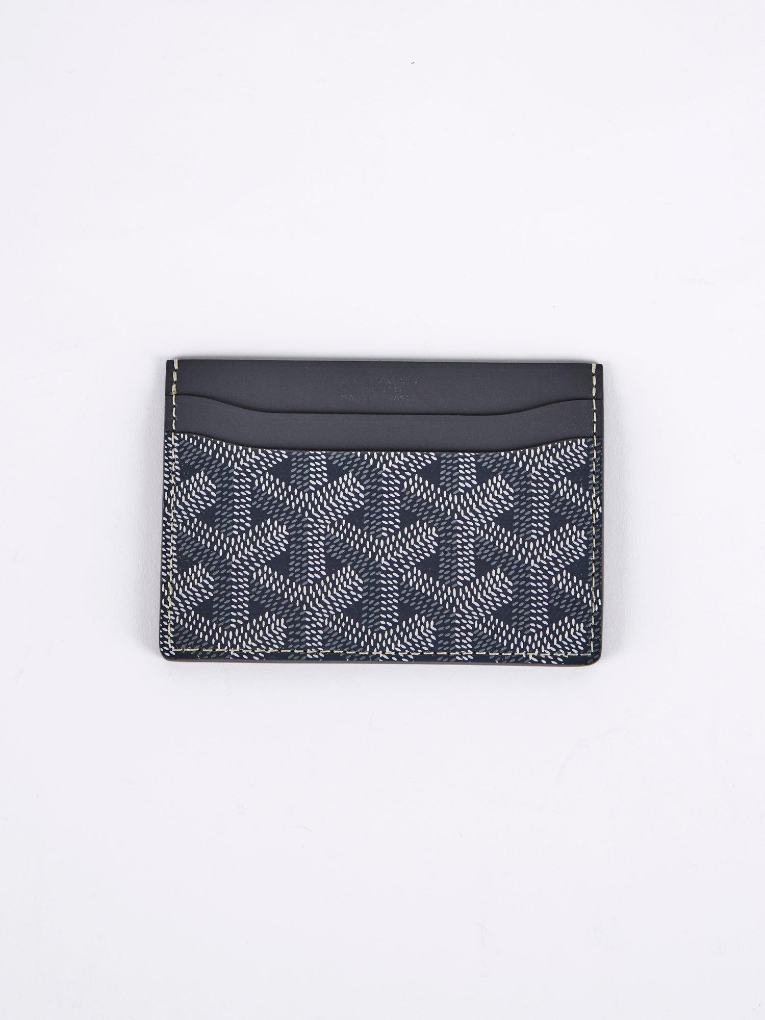 GOYARD Saint-Sulpice Card Wallet in Grey In New Condition For Sale In London, GB